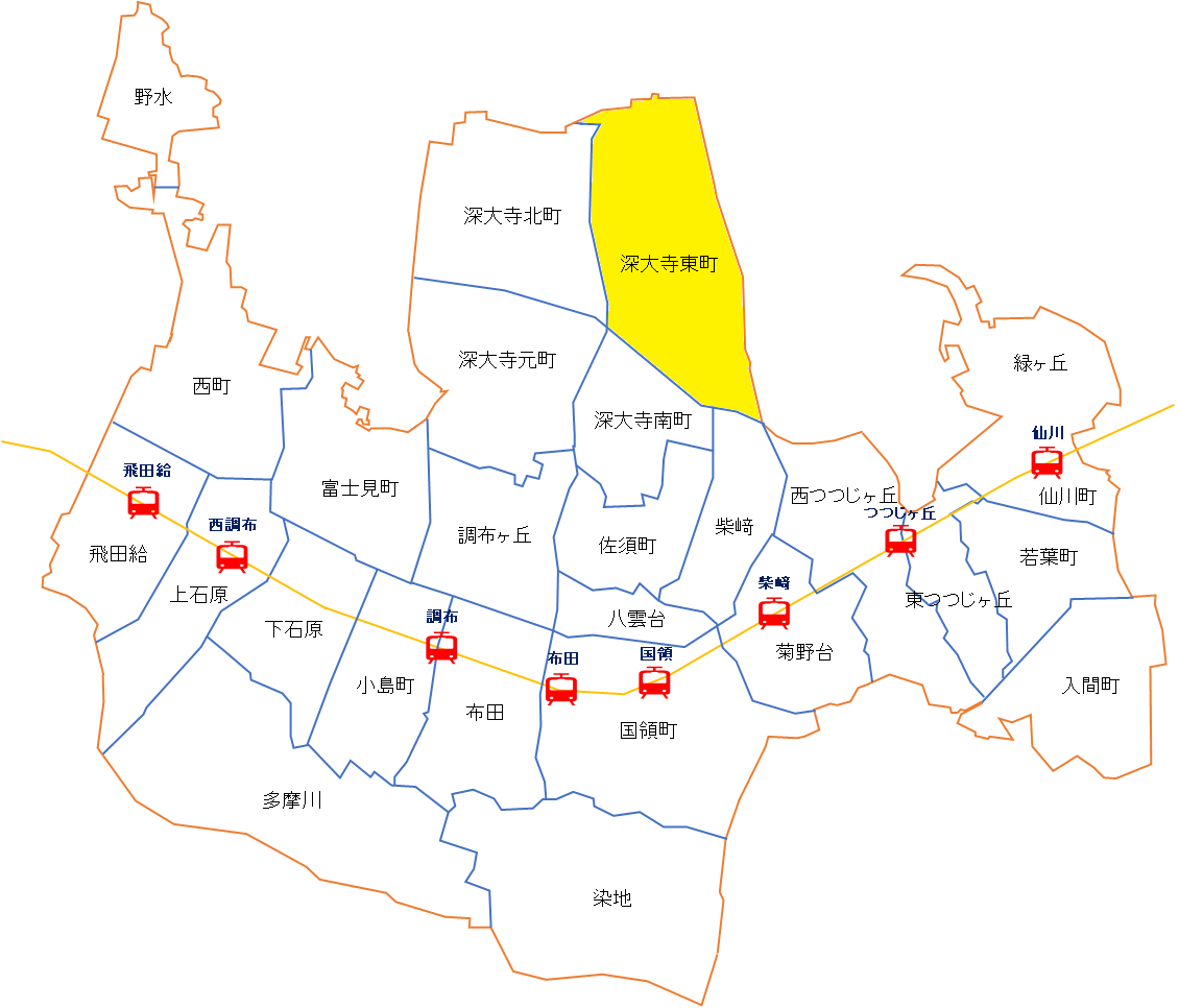 野ヶ谷常磐会活動範囲