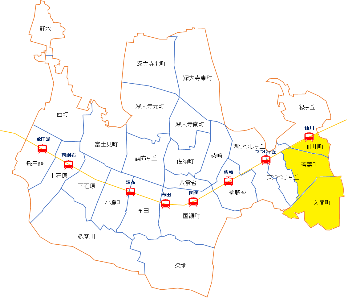 こだま友の会活動範囲