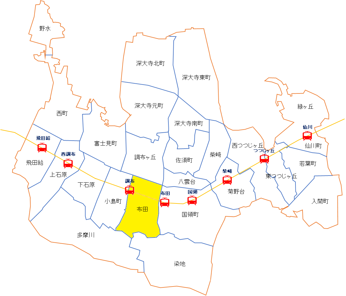 キララクラブ活動範囲